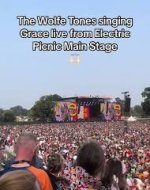 The Wolfe Tones Singing Grace Live at Electric Picnic | TikTok