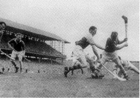 Christy Ring in action in the '56 All Ireland Final versus Wexford